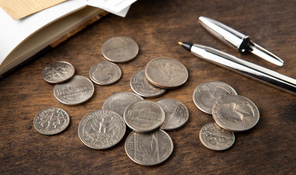 close-up-coins-table